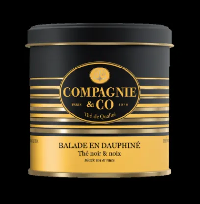 Thés Gourmands|Thés Noirs|Compagnie & Co Balade en Dauphiné