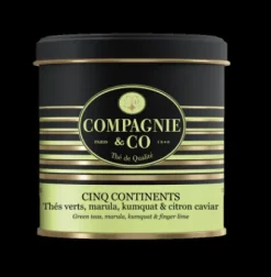 Thés Aux Agrumes|Thés Verts|Compagnie & Co Cinq Continents