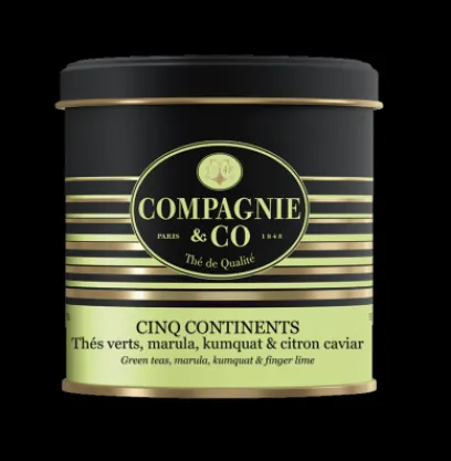 Thés Aux Agrumes|Thés Verts|Compagnie & Co Cinq Continents