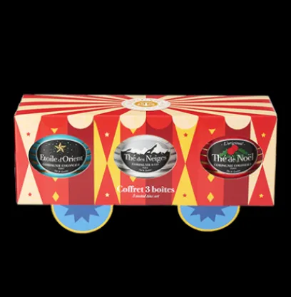 Coffrets De Thés|Thés Gourmands|Compagnie & Co Coffret Noël/Neiges/Orient