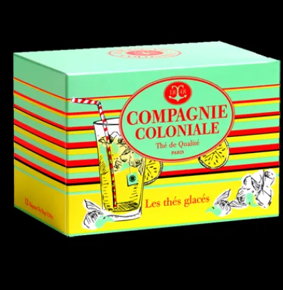 Infusion De Fruits|Thés Glacés|Compagnie & Co Les Thés Glacés - Pêche abricotée & Délice Fruits d'été