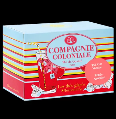 Thés Glacés|Thés Fruités|Compagnie & Co Les Thés Glacés GM - Thé Vert Menthe / Ronde Antillaise