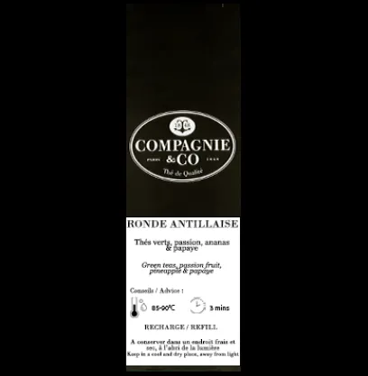 Thés Glacés|Thés Fruités|Compagnie & Co Ronde antillaise
