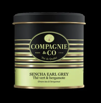 Earl Grey|Thés Verts|Compagnie & Co Sencha Earl Grey